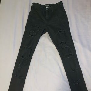 Slash and burn jeans
